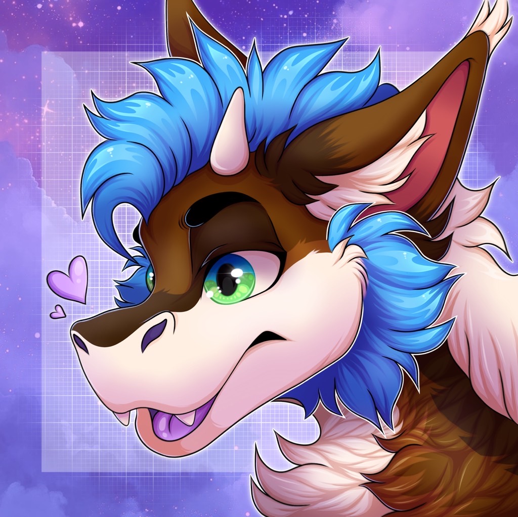 Digitale Illustration von Skye